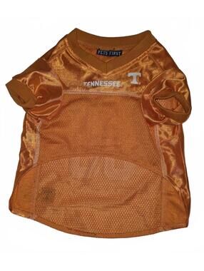 Tennessee Volunteers Dog Jersey Size Medium Orange Polyester